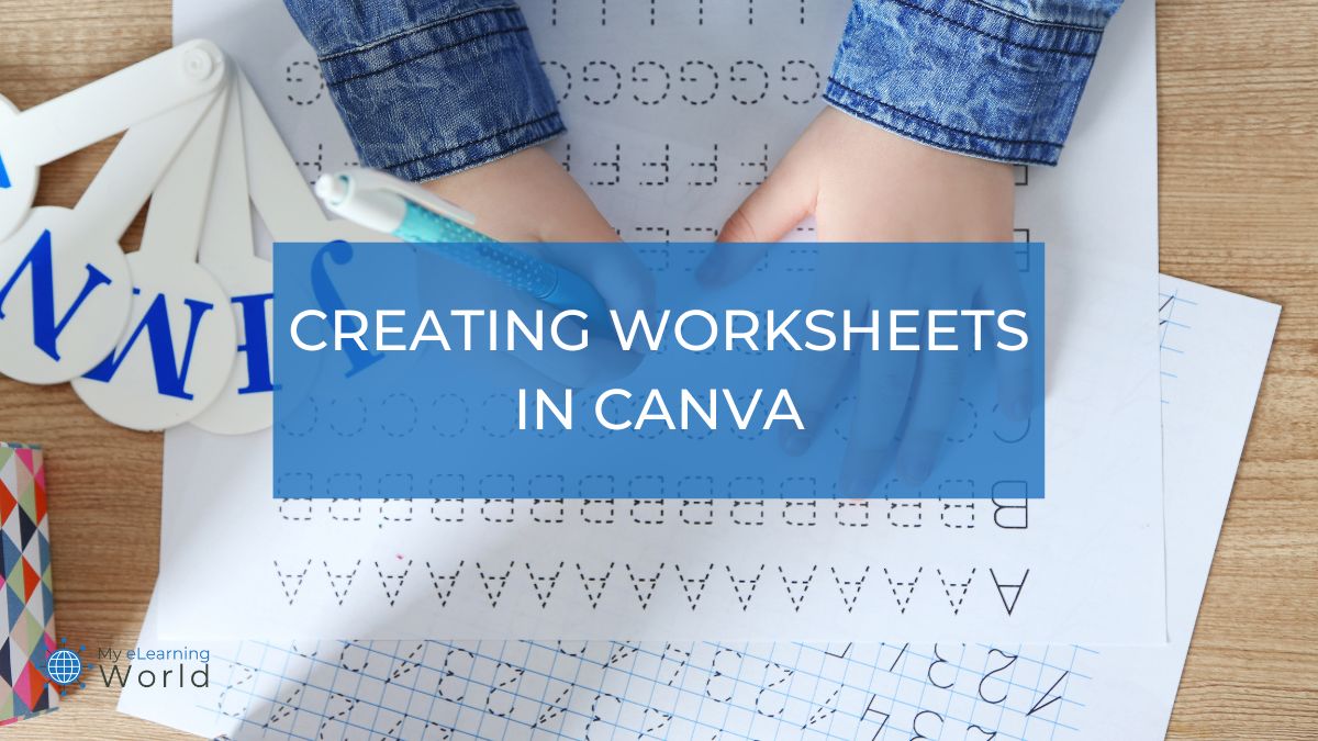 creating worksheets in canva