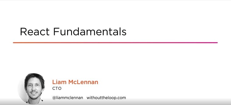 pluralsight react fundamentals